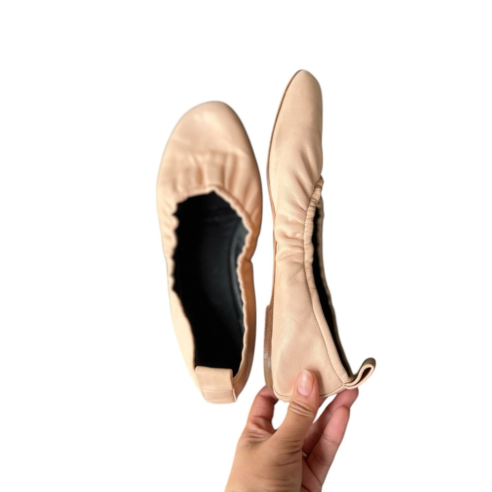 CELINE Phoebe Philo Leather Pink Ballet Ballerina Flats Slip Ons - Picture 4 of 10